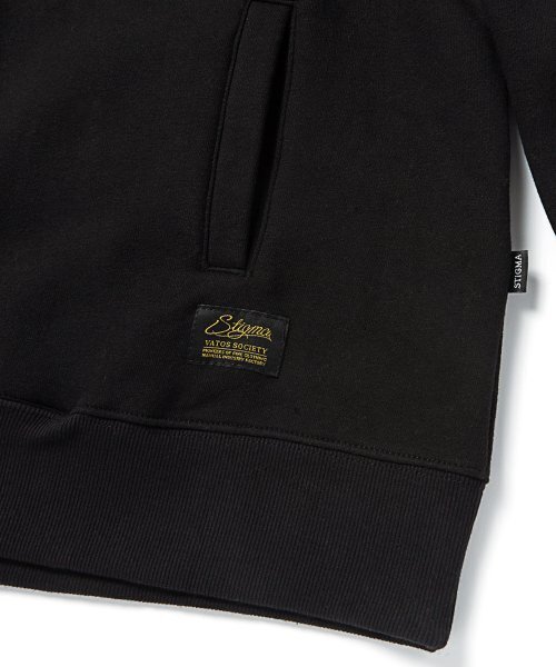 STIGMA（スティグマ）の「EMB COMPTON BEAR OVERSIZED HEAVY SWEAT HOODIE BLACK（パーカー・メンズ・その他・LARGE/MEDIUM/X-LARGE）」の6枚目の写真