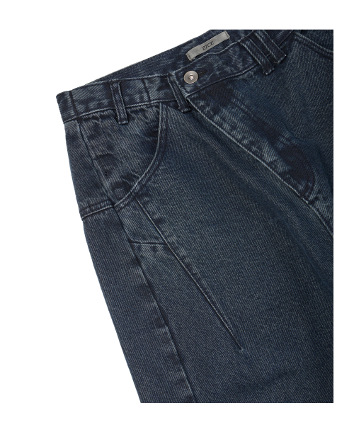 ETCE（イーティーシーイー）の「ENGINEERED DENIM PANTS (DARK BLUE)（デニムパンツ・メンズ・その他・X-LARGE/MEDIUM/LARGE）」の5枚目の写真