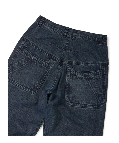 ETCE（イーティーシーイー）の「ENGINEERED DENIM PANTS (DARK BLUE)（デニムパンツ・メンズ・その他・X-LARGE/MEDIUM/LARGE）」の6枚目の写真