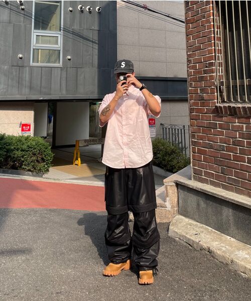 ENDOOR(エンドア)の「Typewriter ring 1/2 shirt (soft pink)(シャツ/ブラウス・メンズ・その他・1/2/3)」の5枚目の写真