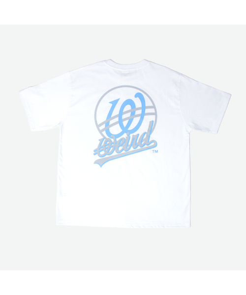 WEIRDWORLD(ウィアード ワールド)の「ベーシックサークルロゴTシャツホワイト(Tシャツ/カットソー・レディース・ホワイト・MEDIUM/LARGE/X-LARGE)」の2枚目の写真
