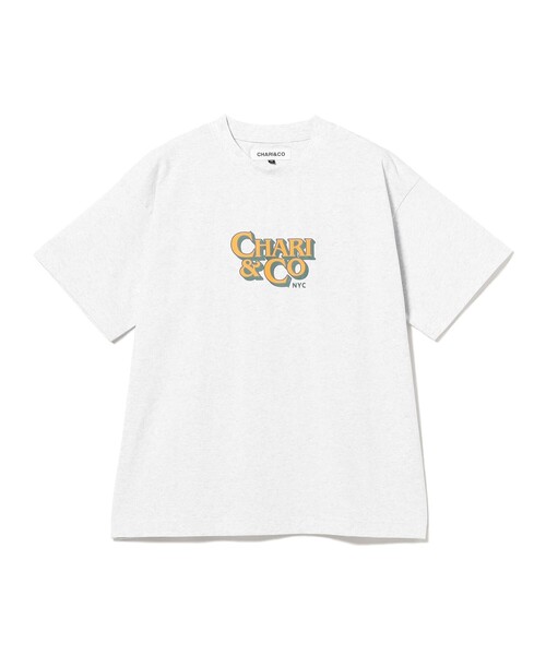 CHARI&CO(チャリアンドコー)の「CHARI&CO / RETROVISION STYLE TEE(Tシャツ/カットソー・メンズ・ライトグレー・XL/L/M/S)」の2枚目の写真