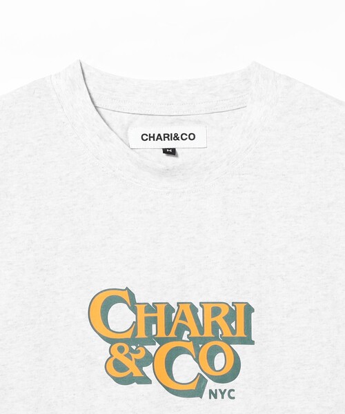 CHARI&CO(チャリアンドコー)の「CHARI&CO / RETROVISION STYLE TEE(Tシャツ/カットソー・メンズ・ライトグレー・XL/L/M/S)」の3枚目の写真