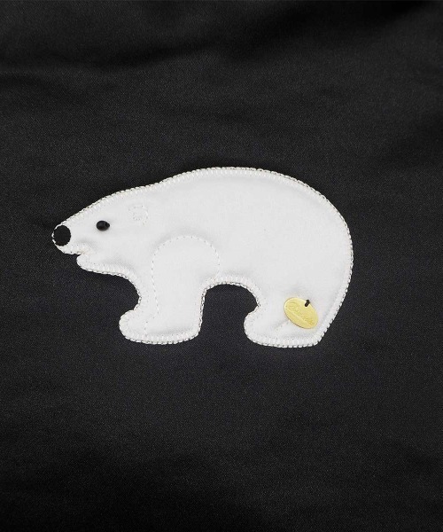 Demodee(デモデ)の「Demodee 25ABG02-S-POLAR BEAR(トートバッグ・レディース・ブラック・SMALL)」の3枚目の写真