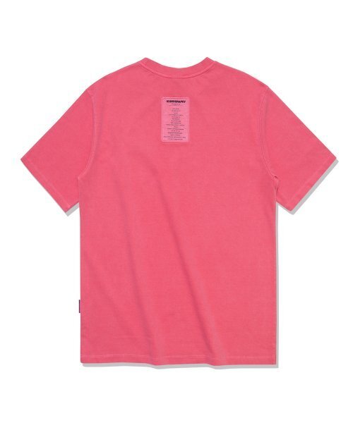 ICONOGRAPHY(アイコノグラフィー)の「ピグメントラベルアートDCPK(Tシャツ/カットソー・メンズ・オレンジ・LARGE)」の5枚目の写真