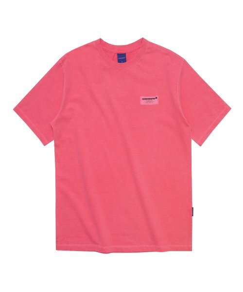 ICONOGRAPHY(アイコノグラフィー)の「ピグメントラベルアートDCPK(Tシャツ/カットソー・メンズ・オレンジ・LARGE)」の6枚目の写真