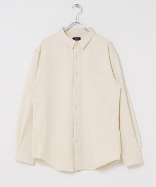 ITEMS URBANRESEARCH（アイテムズ アーバンリサーチ）の「360°stretchカットソーシャツ（シャツ/ブラウス・メンズ・ブルー系その他/オフホワイト・LARGE/MEDIUM）」の10枚目の写真