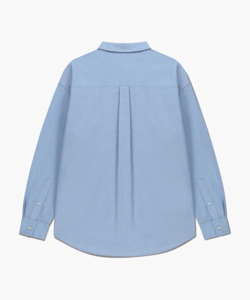 MARITHE + FRANCOIS GIRBAUD(マリテフランソワジルボー)の「OVERSIZED OXFORD SHIRT(シャツ/ブラウス・レディース・White/スカイブルー・X-LARGE/LARGE/MEDIUM/SMALL)」の8枚目の写真