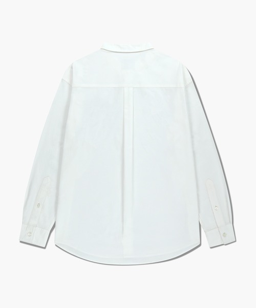 MARITHE + FRANCOIS GIRBAUD(マリテフランソワジルボー)の「OVERSIZED OXFORD SHIRT(シャツ/ブラウス・レディース・White/スカイブルー・X-LARGE/LARGE/MEDIUM/SMALL)」の16枚目の写真