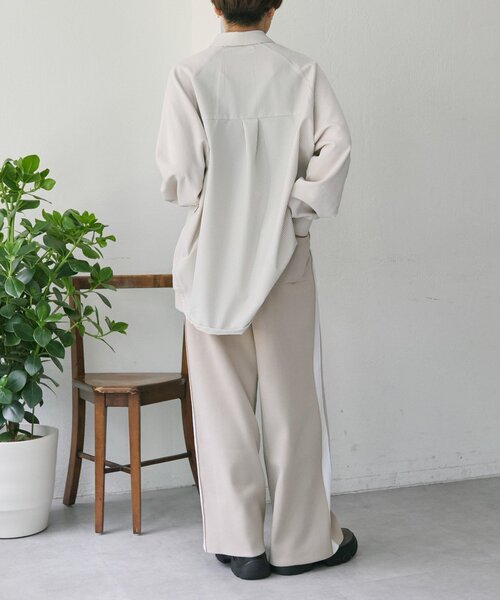 ear PAPILLONNER（イアパピヨネ）の「ニットラインパンツ【SUM1 STYLE】（その他パンツ・レディース・ブラック/ベージュ・FREE）」の11枚目の写真