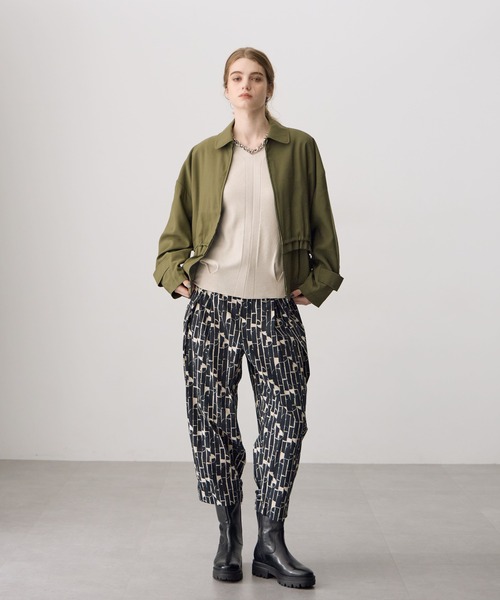 ATSURO TAYAMA（アツロウタヤマ）の「総プリントパンツ（その他パンツ・レディース・ブラック・M）」の8枚目の写真