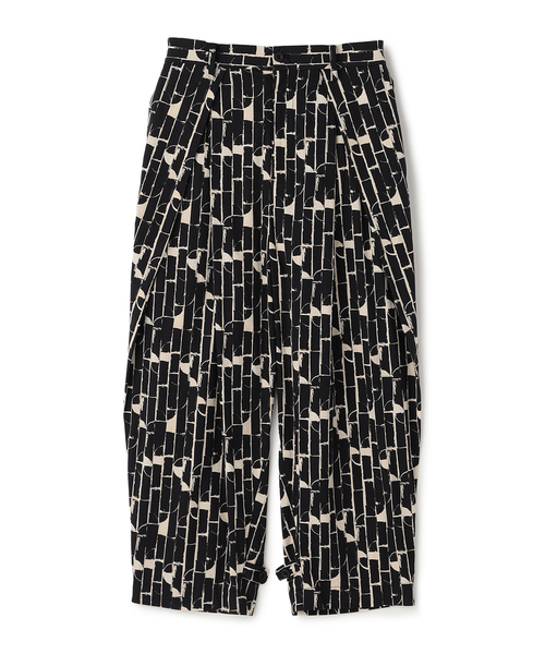 ATSURO TAYAMA（アツロウタヤマ）の「総プリントパンツ（その他パンツ・レディース・ブラック・M）」の17枚目の写真