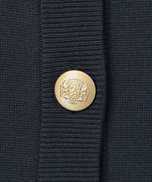 JOURNAL STANDARD relume（ジャーナルスタンダード　レリューム）の「ウォッシャブルミラノリブカーディガン（カーディガン/ボレロ・レディース・ライトグレー/ネイビー・FREE）」の15枚目の写真