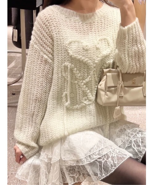 ロゴローゲージニットプルオーバー（ニット/セーター）｜SNIDEL