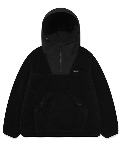 COVERNAT(カバーナット)の「シェルパコンフィボアフードパーカーブラック(その他アウター・レディース・その他・M/L/S/XL)」の1枚目の写真