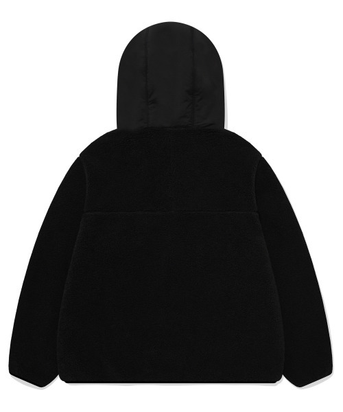 COVERNAT(カバーナット)の「シェルパコンフィボアフードパーカーブラック(その他アウター・レディース・その他・M/L/S/XL)」の7枚目の写真