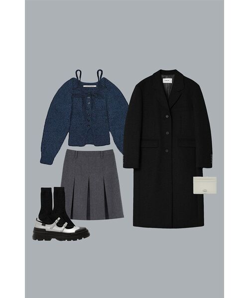 LARTIGENT(ラーティゼン)の「L6 BOLERO & BUSTIER KNIT SET(BLUE)(ニット/セーター・レディース・その他・FREE)」の9枚目の写真