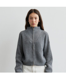MAGNET ARCHIVE（マグネット アーカイブ）の「Brie Waffle Half-Neck Zip Up (Melange Gray)（その他アウター）」