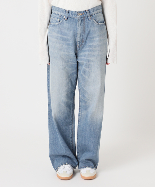 FRAMeWORK(フレームワーク)の「DENIM DELIGHT DAYS/デニムデライトデイズセルビッチデニムワイドジーンズ(デニムパンツ・レディース・ブルー系その他・30/28/26)」の14枚目の写真