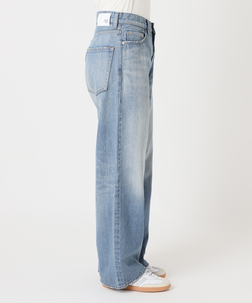 FRAMeWORK(フレームワーク)の「DENIM DELIGHT DAYS/デニムデライトデイズ セルビッチデニムワイドジーンズ(デニムパンツ・レディース・ブルー系その他・30/28/26)」の16枚目の写真