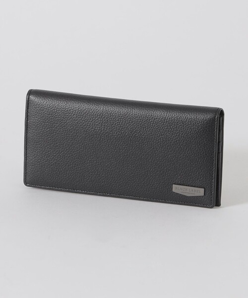BLACK LABEL CRESTBRIDGE(ブラックレーベル・クレストブリッジ)の「インサイドクレストブリッジチェックコンビレザーロングウォレット(財布・メンズ・ブラック・FREE)」の4枚目の写真
