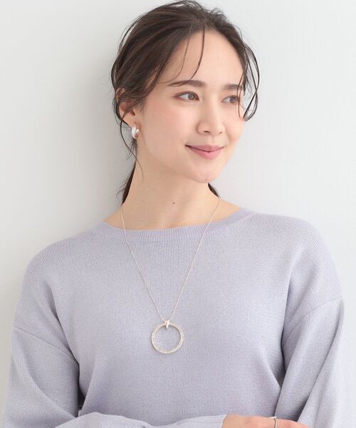 SHOO・LA・RUE（シューラルー）の「サークルキラキラネックレス（ネックレス・レディース・シルバー/ゴールド/ピンクゴールド・00）」の8枚目の写真