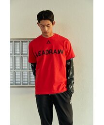 LEADRAW（リドロウ）の「リードロ ロゴ 半袖Tシャツ _ レッド（Tシャツ/カットソー）」