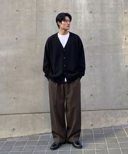VERYVAIN(ベリベーン)の「OVERING SMART CARDIGAN (SAND BEIGE)(カーディガン/ボレロ・メンズ・その他・ONE SIZE)」の2枚目の写真
