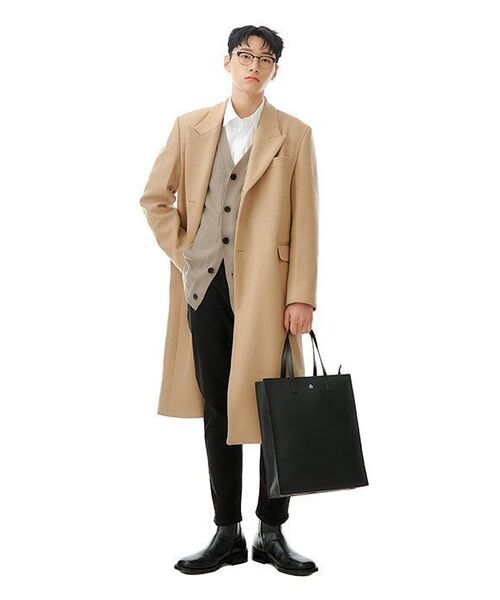 VERYVAIN(ベリベーン)の「OVERING SMART CARDIGAN (SAND BEIGE)(カーディガン/ボレロ・メンズ・その他・ONE SIZE)」の5枚目の写真