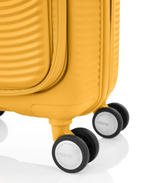 AMERICAN TOURISTER(アメリカンツーリスター)の「アメリカンツーリスター CURIO スピナー55/20 EXP ブックオープニング ゴールデンイエロー(スーツケース/キャリーバッグ・レディース・イエロー・S)」の11枚目の写真