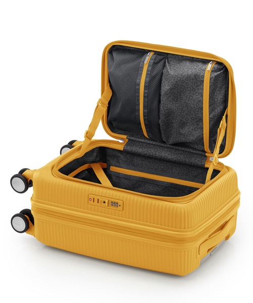 AMERICAN TOURISTER(アメリカンツーリスター)の「アメリカンツーリスター CURIO スピナー55/20 EXP ブックオープニング ゴールデンイエロー(スーツケース/キャリーバッグ・レディース・イエロー・S)」の7枚目の写真