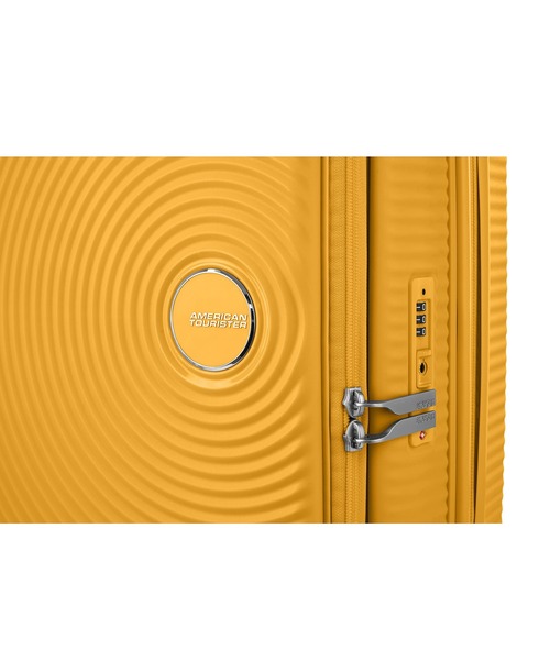AMERICAN TOURISTER(アメリカンツーリスター)の「アメリカンツーリスター CURIO スピナー55/20 EXP ブックオープニング ゴールデンイエロー(スーツケース/キャリーバッグ・レディース・イエロー・S)」の12枚目の写真