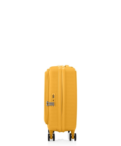 AMERICAN TOURISTER(アメリカンツーリスター)の「アメリカンツーリスター CURIO スピナー55/20 EXP ブックオープニング ゴールデンイエロー(スーツケース/キャリーバッグ・レディース・イエロー・S)」の4枚目の写真