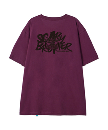[エピスタジオXスキャリーブラザーSERIES 1]コットンルーズフィット半袖Tシャツ_プラムパープル