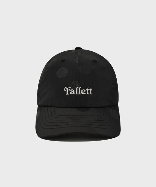 Fallett(ファレット)の「ビッグドットボールキャップブラック(キャップ・レディース・その他・FREE)」の1枚目の写真