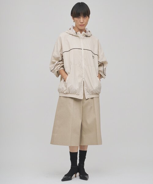 Whim Gazette(ウィムガゼット)の「ツイルバミューダパンツ(その他パンツ・レディース・ベージュ・36/38)」の2枚目の写真