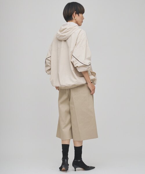 Whim Gazette(ウィムガゼット)の「ツイルバミューダパンツ(その他パンツ・レディース・ベージュ・36/38)」の5枚目の写真