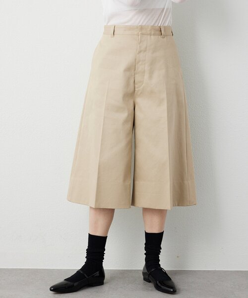 Whim Gazette(ウィムガゼット)の「ツイルバミューダパンツ(その他パンツ・レディース・ベージュ・36/38)」の18枚目の写真