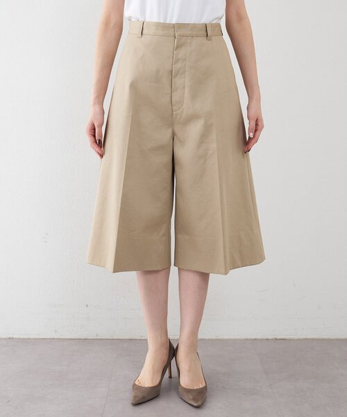 Whim Gazette(ウィムガゼット)の「ツイルバミューダパンツ(その他パンツ・レディース・ベージュ・36/38)」の17枚目の写真