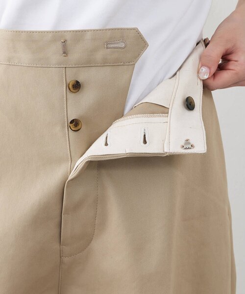 Whim Gazette(ウィムガゼット)の「ツイルバミューダパンツ(その他パンツ・レディース・ベージュ・36/38)」の9枚目の写真