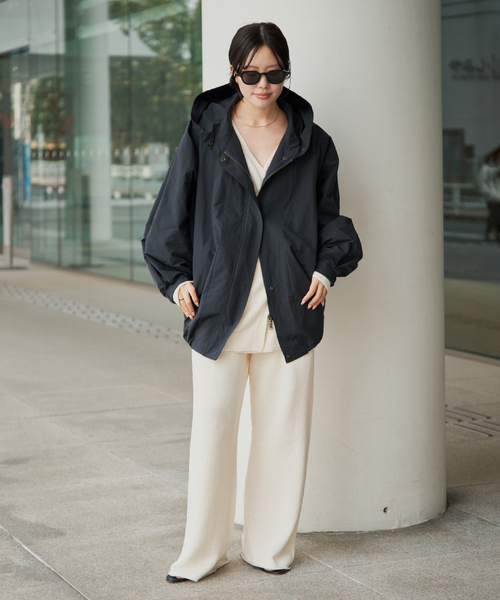 完売⭐︎ Plage撥水hoodie mods ブルゾン 撥水hoodie mods ブルゾン（その他アウター）｜Plage（プラージュ）の