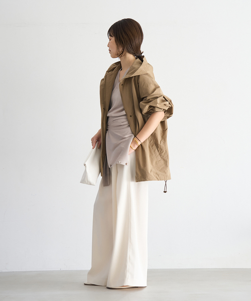 plage（プラージュ）の「撥水hoodie mods ブルゾン（その他アウター・レディース・ブラウン・38/36）」の2枚目の写真