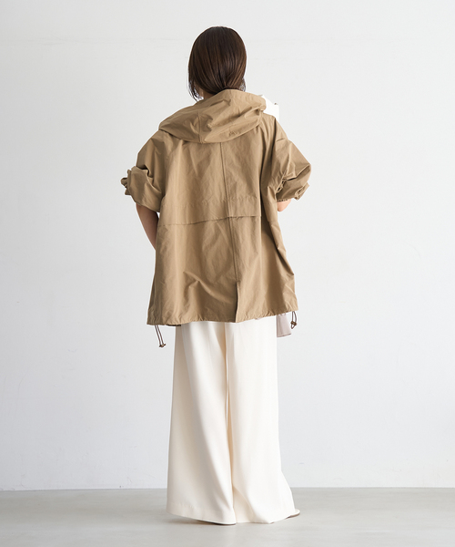 plage（プラージュ）の「撥水hoodie mods ブルゾン（その他アウター・レディース・ブラウン・38/36）」の3枚目の写真