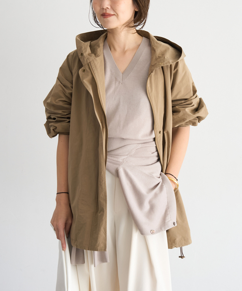 plage（プラージュ）の「撥水hoodie mods ブルゾン（その他アウター・レディース・ブラウン・38/36）」の5枚目の写真