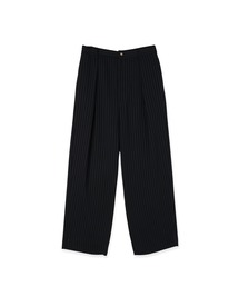 CULLNI（クルニ）の「Stripe Double Cloth Tuck Wide Pant（スラックス）」