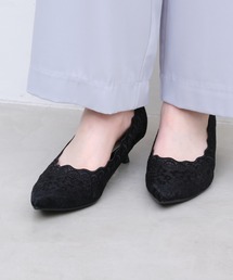 Launa lea（ラウナレア）の「【26春夏新作】フラワーレースパンプス(0620)（パンプス）」