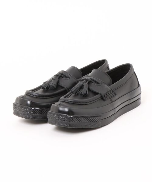 CONVERSE(コンバース)の「【CONVERSE】コンバース ALL STAR SQUARETOE LOAFER(オールスター スクエアトゥ ローファー)(ローファー・レディース・ダークブラウン/ブラック・4/4.5/5/5.5/6.5)」の2枚目の写真