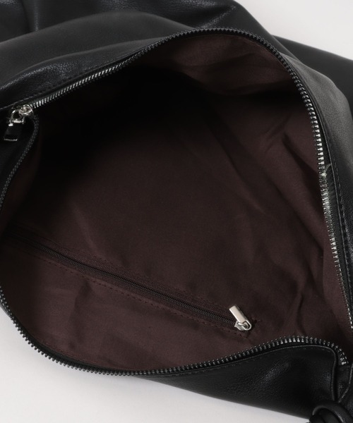 BONLECILL Marche(ボンルシールマルシェ)の「【BONLECILL Marche】《A4収納》ノットハンドルホーボーバッグ(ショルダーバッグ・レディース・ブラウン/ベージュ/ブラック・FREE)」の13枚目の写真