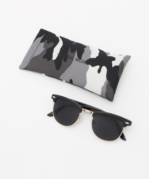 GLOBAL WORK（グローバルワーク）の「EYEWEARファッショングラス／Men's/708262（サングラス・メンズ・その他/ブラック/ダークブラウン/ブラウン系その他・FREE）」の13枚目の写真