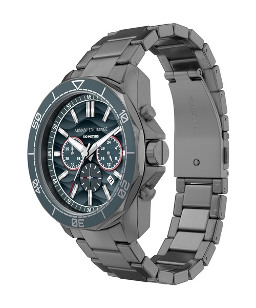 ARMANI EXCHANGE(アルマーニエクスチェンジ)の「アルマーニ・エクスチェンジ 腕時計 メンズ アナログ ステンレス AX1972(アナログ腕時計・メンズ・チャコールグレー・FREE)」の6枚目の写真